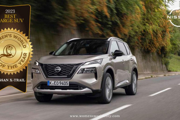 Nissan X-Trail premiato come Best Large SUV al Women's World Car of the Year 2023