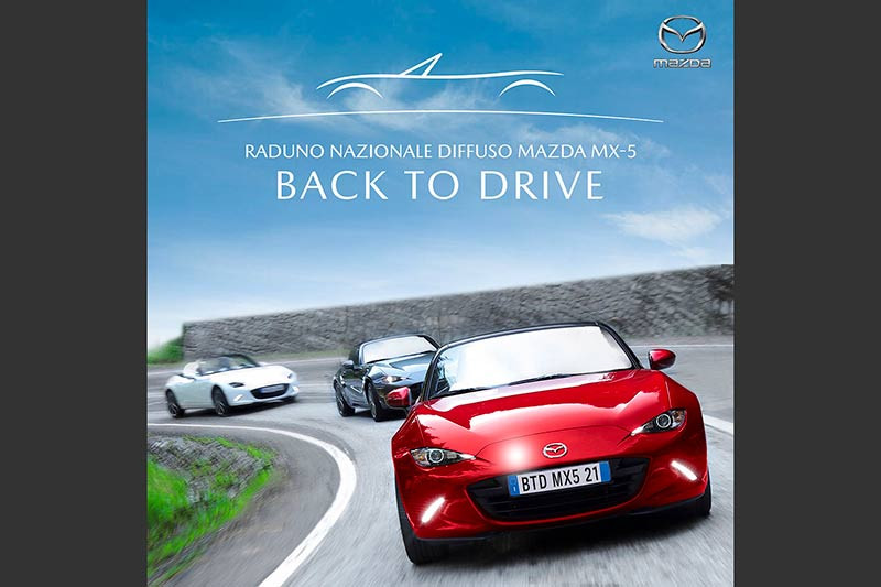 MX-5 BACK TO DRIVE - Mazda chiama a raccolta tutti i possessori della MX-5 sui panorami più belli d’Italia