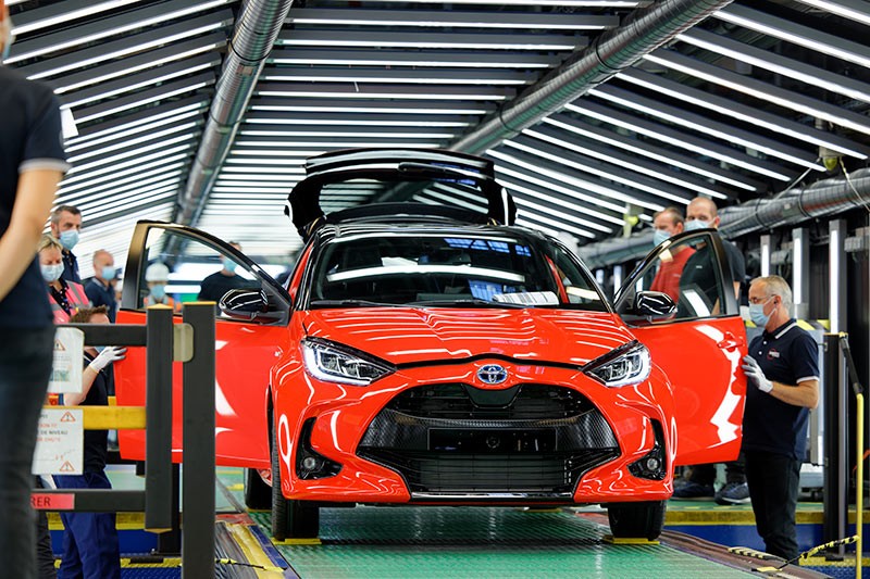 Inizia la produzione della nuova Yaris